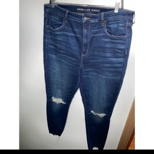 American Eagle distressed jeans